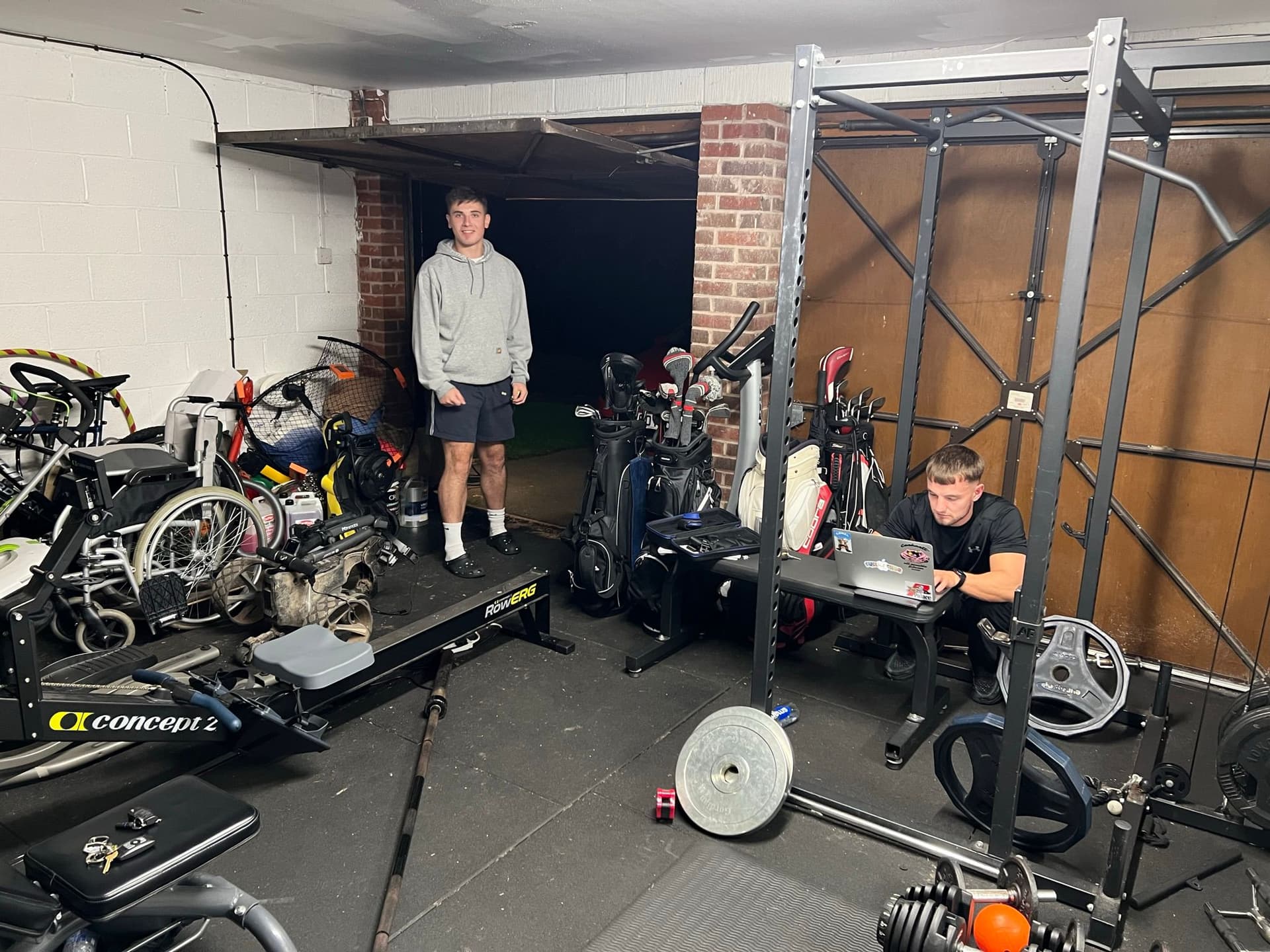 The Garage Before Rennovation